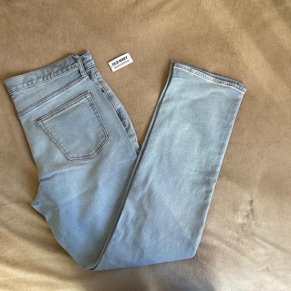 Old navy new men’s light blue jeans